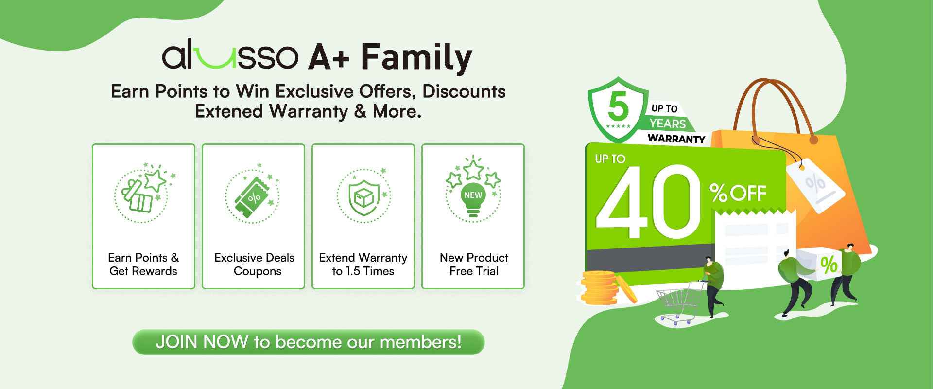 Alusso is a professional supplier for home & garden lamps